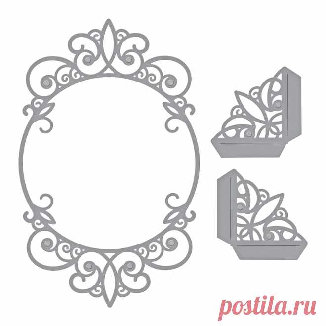 Металлические Вырубные штампы, форма для вырезания, кружевная угловая рамка, скрапбукинг, бумажный нож, форма, лезвие, перфоратор, трафареты - купить по выгодной цене | AliExpress
