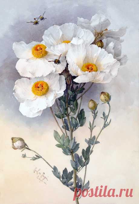 Художник Raoul Maucherat De Longpre.
