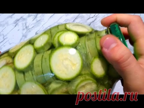 Квашеные кабачки на зиму. Без уксуса и сахара!