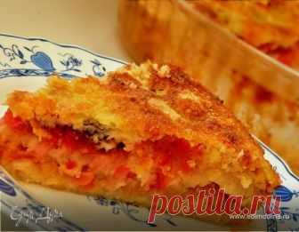 Насыпной пирог С ЯБЪЛКИ И СИНИ СЛИВИ