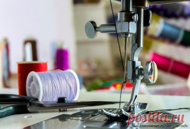 Как научиться шить быстро и ровно
