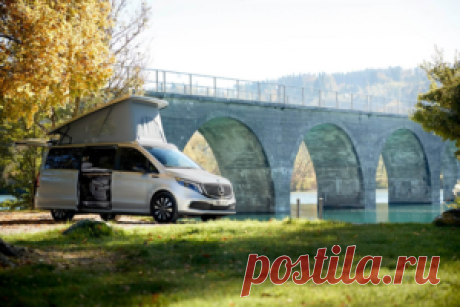 Sortimo создала электрокемпер на базе Mercedes EQV 
