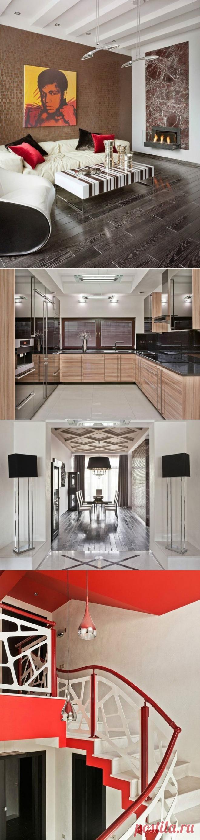 Квартира в футуристическом стиле от Николая Цупикова