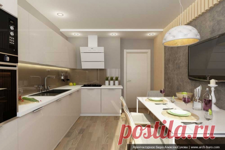 Дизайн кухни 10 кв. метров