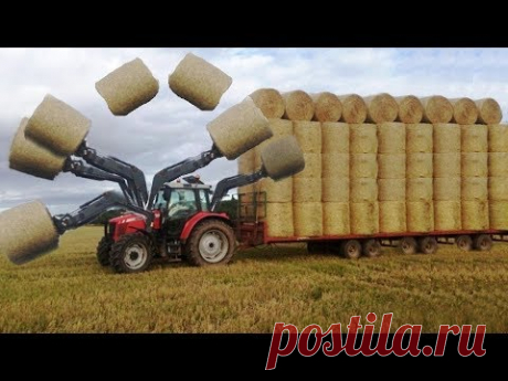 Tarımda Son Nokta | Müthiş Balya Toplama Makinası