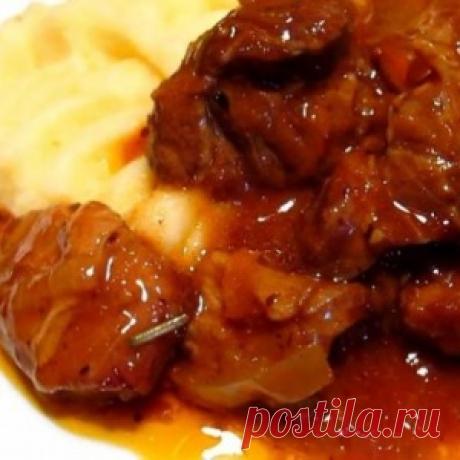 Вкусный гуляш. Простое и вкусное домашнее блюдо, сытное и идеально подходящее для семейного обеда. - МирТесен