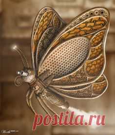steam punk butterfly