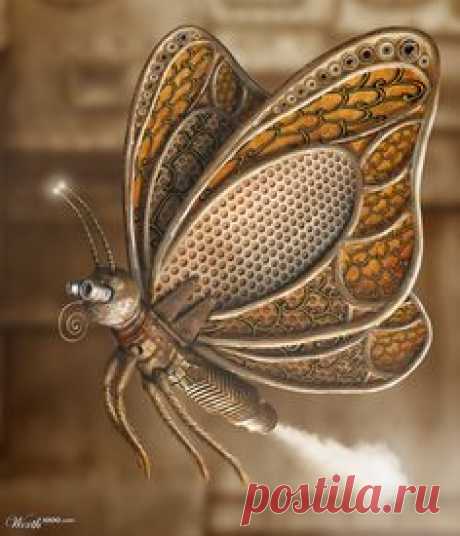 steam punk butterfly