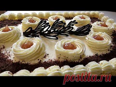 КРЕМ НА МАНКЕ С МАСЛОМ для тортов, рулетов и пирожных. - YouTube