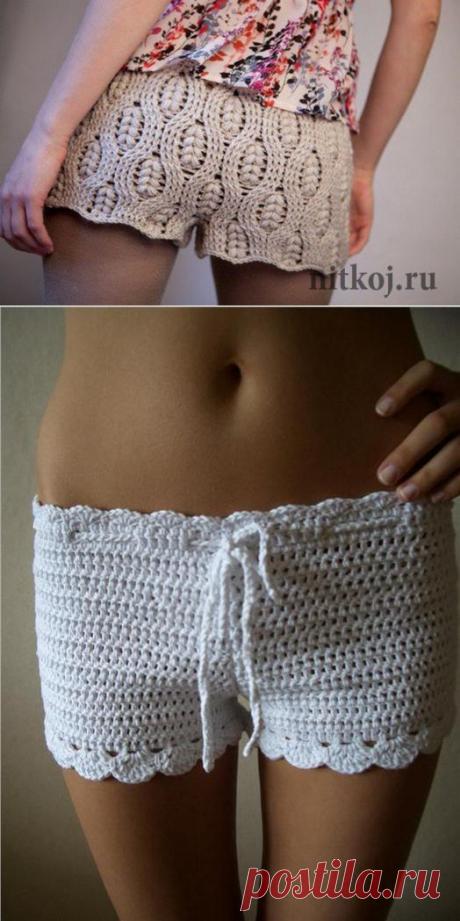 вязаные шорты - Самое интересное в блогах