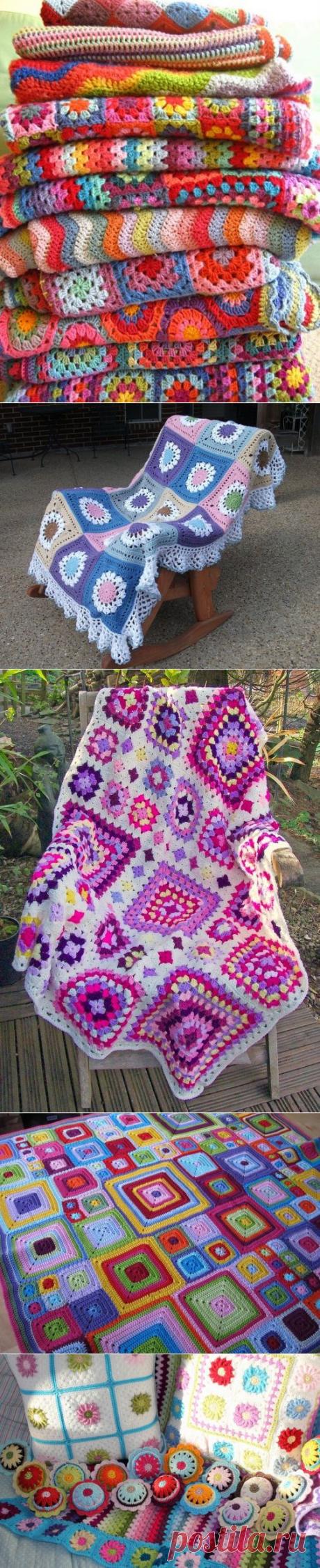 Тем кто вяжет крючком, новые идеи | Вышивка крестом