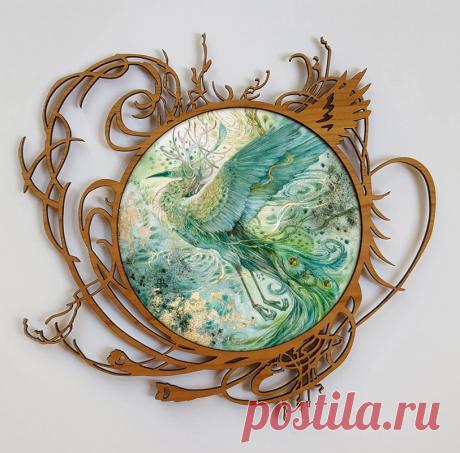 Магия, легенды и сказочные миры в акварелях Стефани Лоу