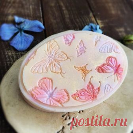 Моё мыло готовится к лету🦋 #мастерская_счастье #мыло