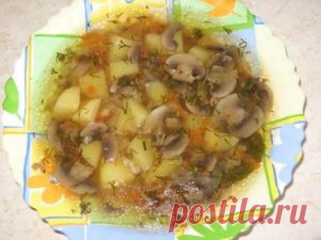 Гречневый  с шампиньонами. Рецепт c фото, мы подскажем, как приготовить!