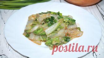 Салат из пекинской капусты