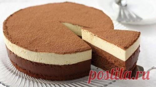 Торт «Шоколадный дуэт»