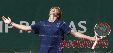 Триумф российских теннисистов на Roland Garros .Андрей Рублев