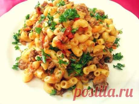 МАКАРОНЫ больше НЕ ОТВАРИВАЮ ,а сразу жарю!! Очень Вкусно и быстро.fried pasta.no more boiling pasta - YouTube