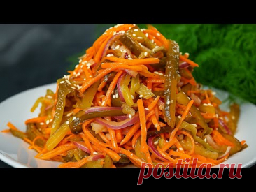 Салат, который готовлю каждый день! Минимум ингредиентов — максимум вкуса!