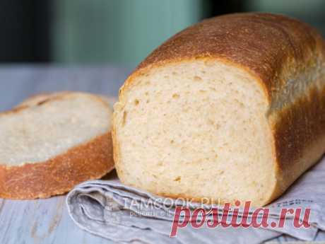 Белый хлеб на закваске — рецепт с фото Очень вкусный и ароматный бездрожжевой домашний хлебушек на пшеничной закваске и молоке. Печём в формах в духовке.