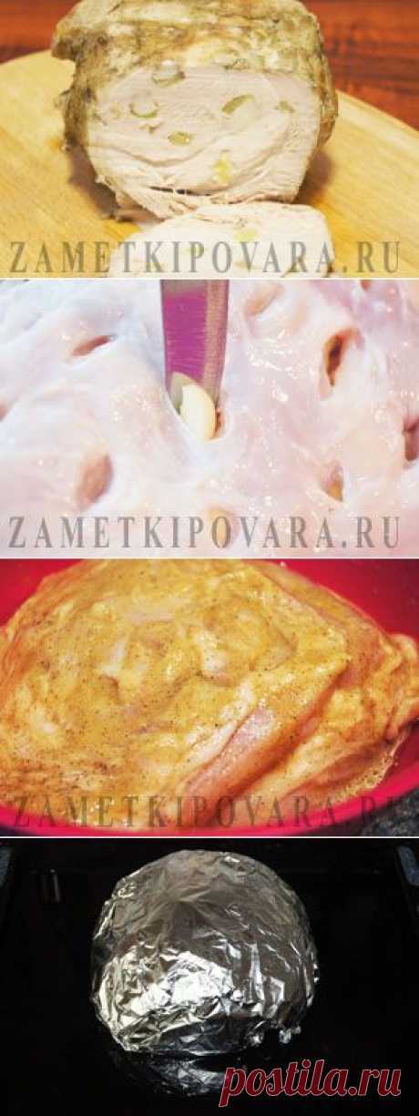 Буженина из свинины в фольге | Простые кулинарные рецепты с фотографиями