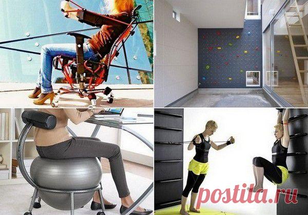 Домашние приспособления для фитнеса, о которых вы не знали - Всегда в форме!