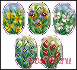 Яйцо пасхальные - Узоры, орнаменты - Схемы вышивки на shemka.at.ua - Схемка