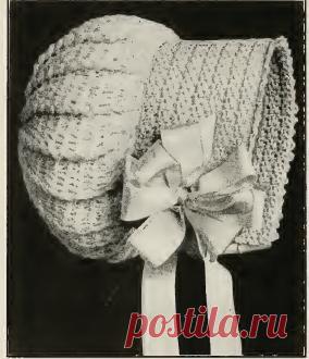 Шаблон Бабушкин Книга »младенца вязания крючком крышки