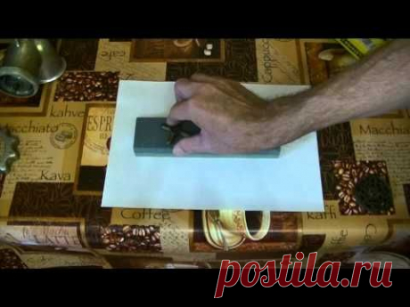 Как правильно заточить нож мясорубки - YouTube