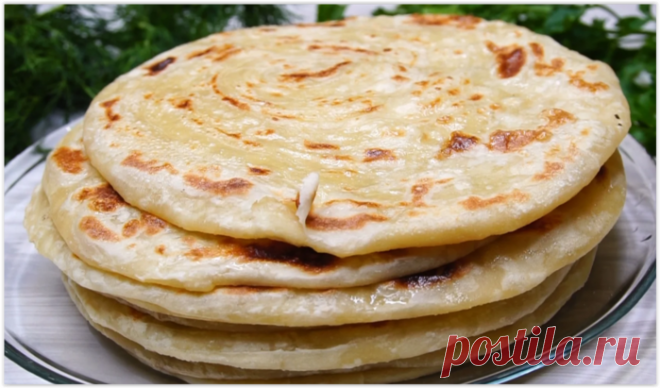 Катлама - вкусные и диетичные лепешки из простых продуктов!