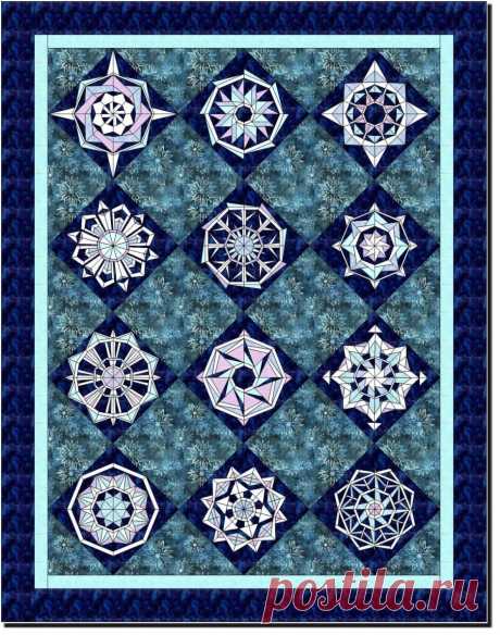 Snowflake Wonderland Finishing Kit for Snowflakes - Stitchin' Heaven