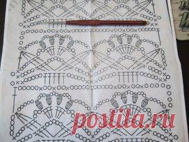 В КОПИЛКУ: УЗОР ДЛЯ ВЯЗАНИЯ КРЮЧКОМ. КРАСИВЕЙШИЙ АЖУР