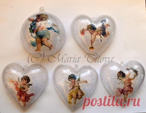 Декупаж - Сайт любителей декупажа - DCPG.RU | Елочные игрушки за 3,5 часа