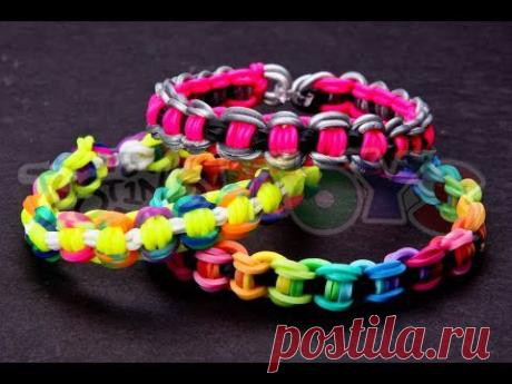How to Make a Bicycle Chain Rainbow Loom Bracelet