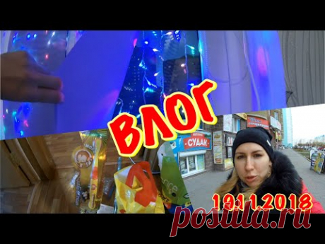 ВЛОГ 19. 11. 2018