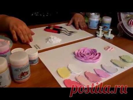 Sculpture painting με πάστες Art Whispers