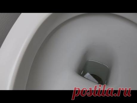 Как очистить Унитаз от Известкового Налёта!
