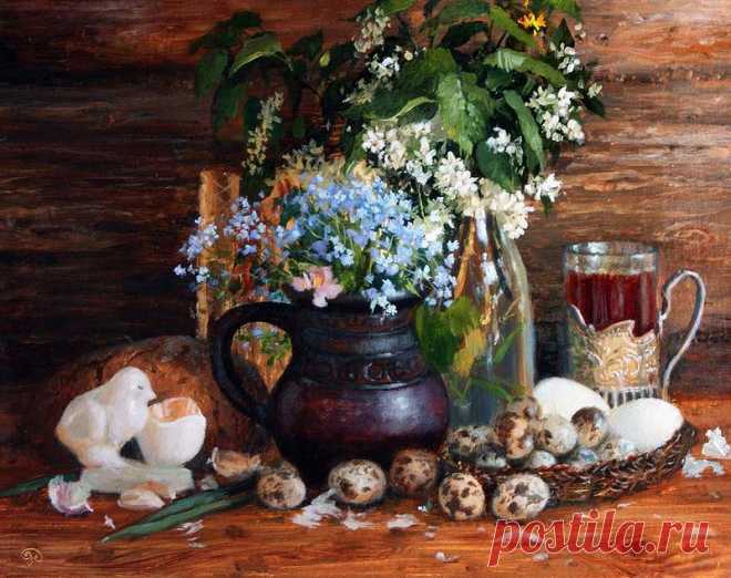 луг.околица.домишко.Василий Жданов.