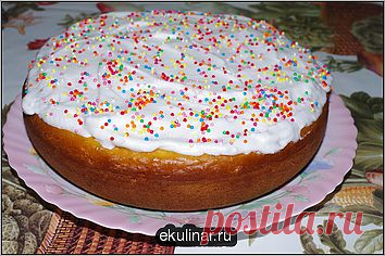 Кулич в мультиварке