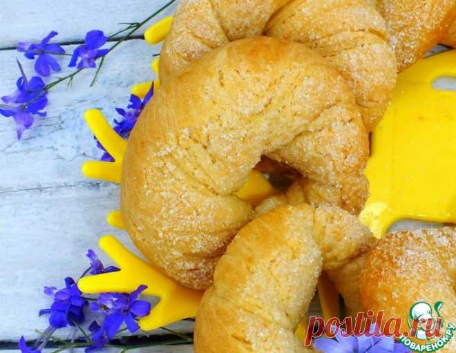 Сахарные колечки – кулинарный рецепт