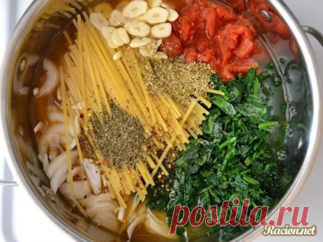 Макароны по итальянски / racion.net / Surfingbird.ru