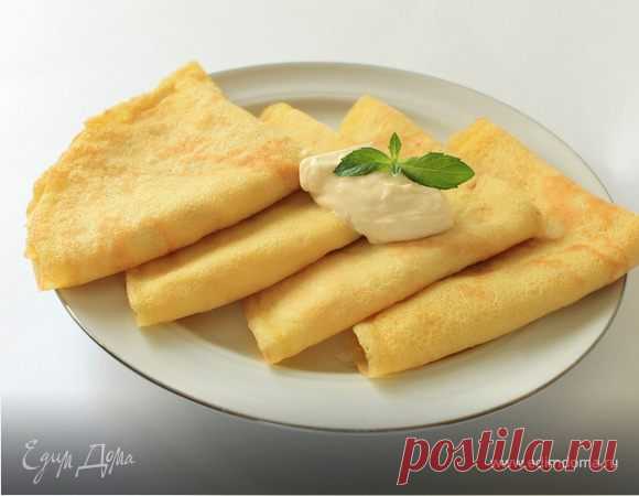 Тонкие кабачковые блинчики. Ингредиенты: кабачки, яйца куриные, мука
