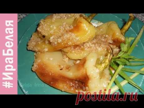 Жареный сладкий перец в чесночном маринаде
