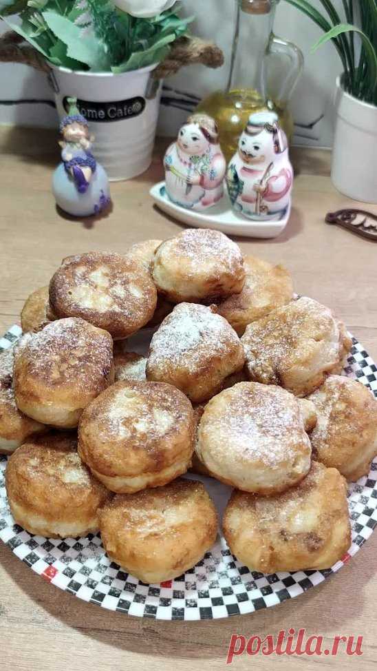 Самые пышные оладьи на кефире