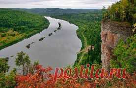 Река Вишера,камень Ветлан