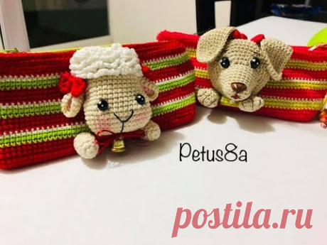Estuche en crochet amigurumis By Petus (English subtitles)