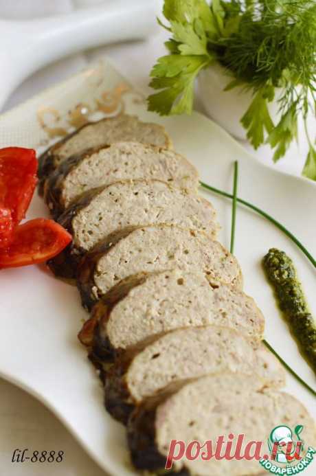 Рулет из карпа с песто и сливочным сыром - кулинарный рецепт