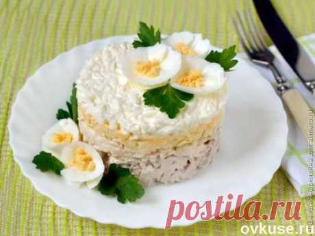 Салат с курицей и яблоком - Простые рецепты Овкусе.ру