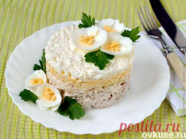 Салат с курицей и яблоком - Простые рецепты Овкусе.ру