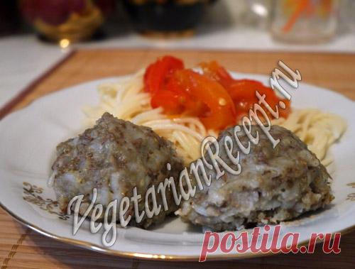 Вегетарианские котлеты (с мясным вкусом) Эти вегетарианские котлеты вы не отличите по вкусу от мясных. Очень вкусный, сытный и доступный постный (веганский) рецепт.